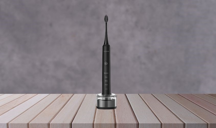 Bàn chải điện Lock&Lock có 4 chức năng và chế độ chăm sóc răng