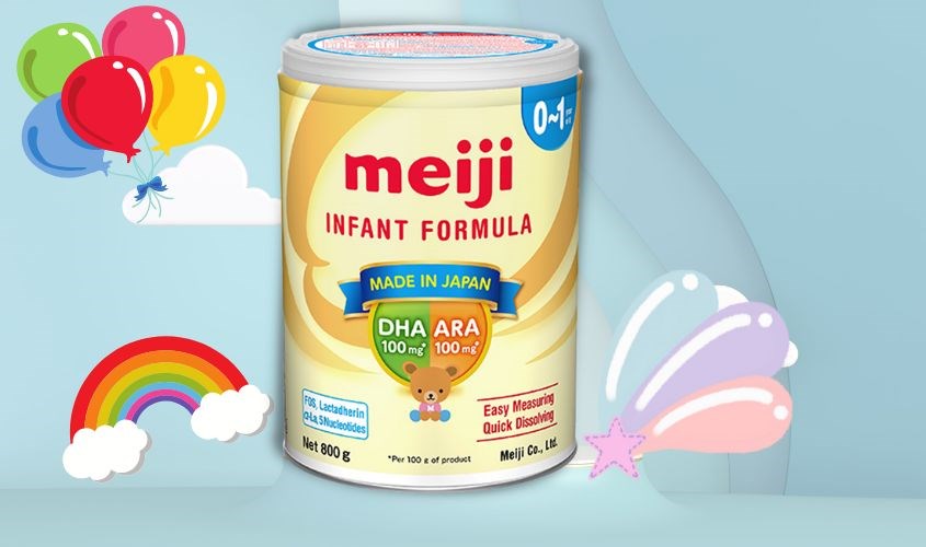 Sữa bột Meiji Infant Formula 800g (0 - 12 tháng) Sữa bột Meiji Infant Formula 800g (0 - 12 tháng)