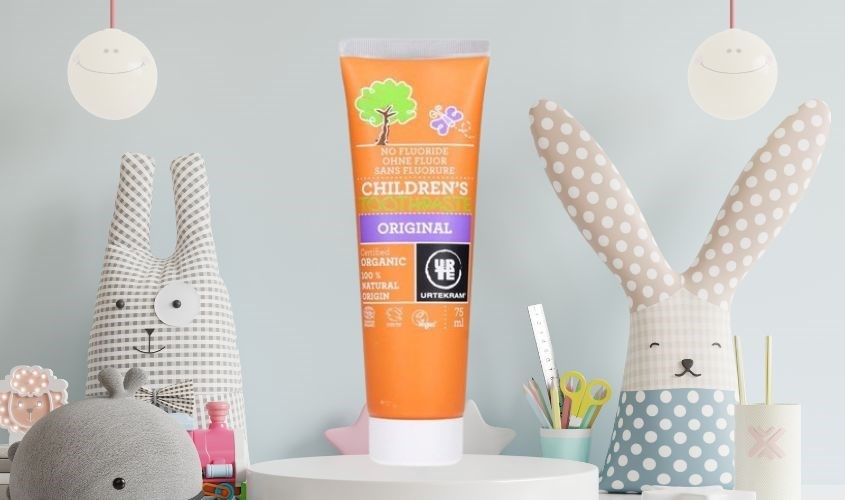 Kem đánh răng hữu cơ trẻ em Urtekram