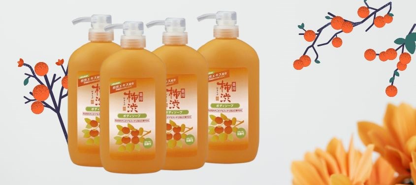 Sữa tắm Shikioriori chiết xuất quả hồng