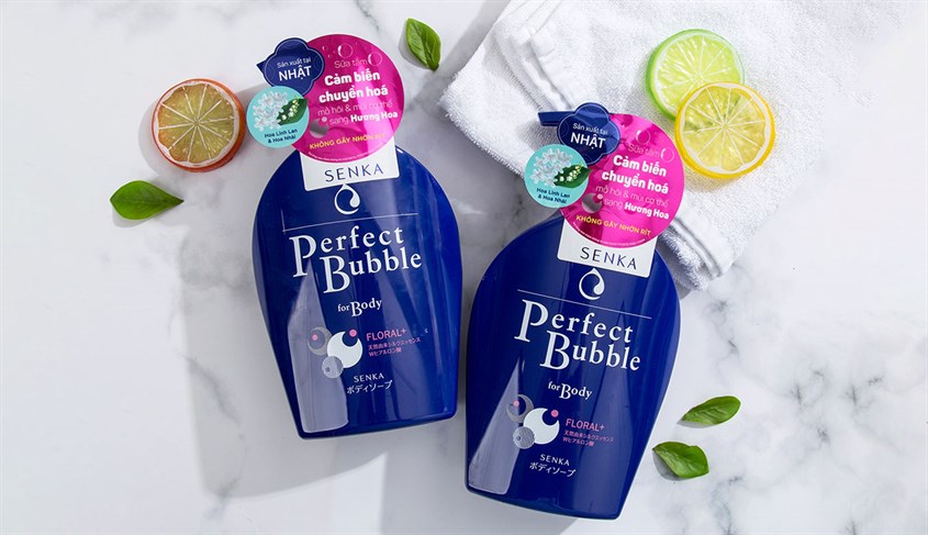 Sữa tắm Shiseido Perfect Bubble For Body Floral