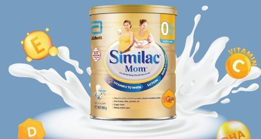 Sữa bầu Similac Mom hương vani 900g