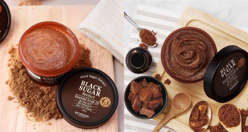 Tẩy da chết Skinfood Black Sugar Essential Scrub 2X