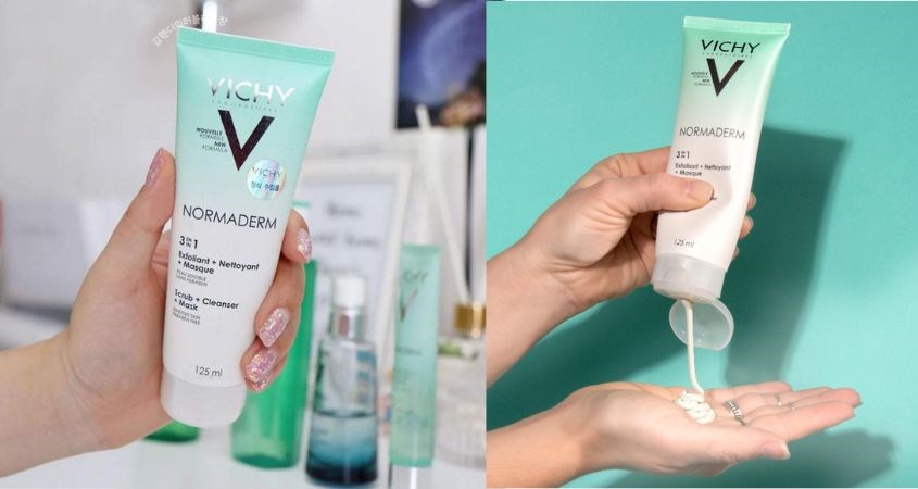 Kem tẩy tế bào chết da mặt Vichy Normaderm