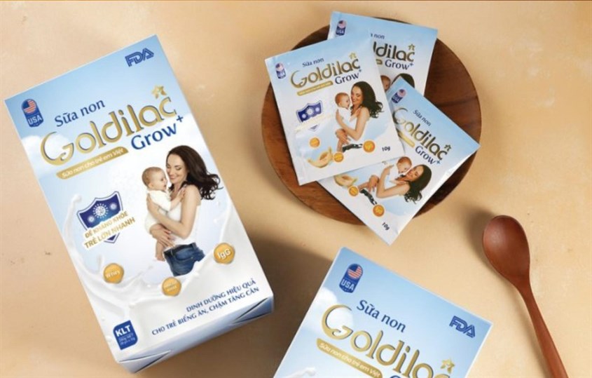 Mua sữa non tổ yến Goldilac Grow tại các đại lý chính hãng