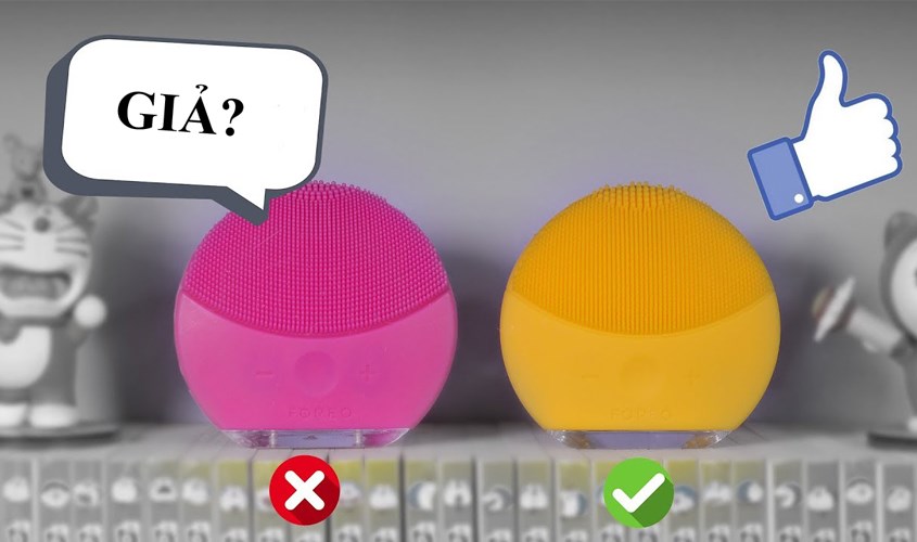 Máy rửa mặt Foreo giả xuất hiện nhiều trên thị trường
