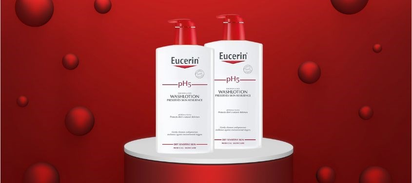 Sữa tắm Eucerin pH5 for Body & Face Washlotion