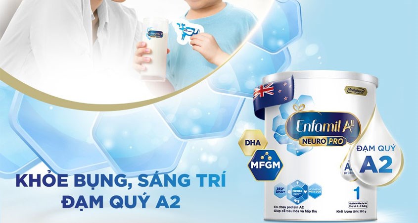 Sữa bột Enfamil AII Neuropro Follow Up Formula số 2 800g (6 - 12 tháng)