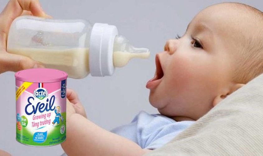 Lactel Eveil là thương hiệu sữa chất lượng dành cho bé