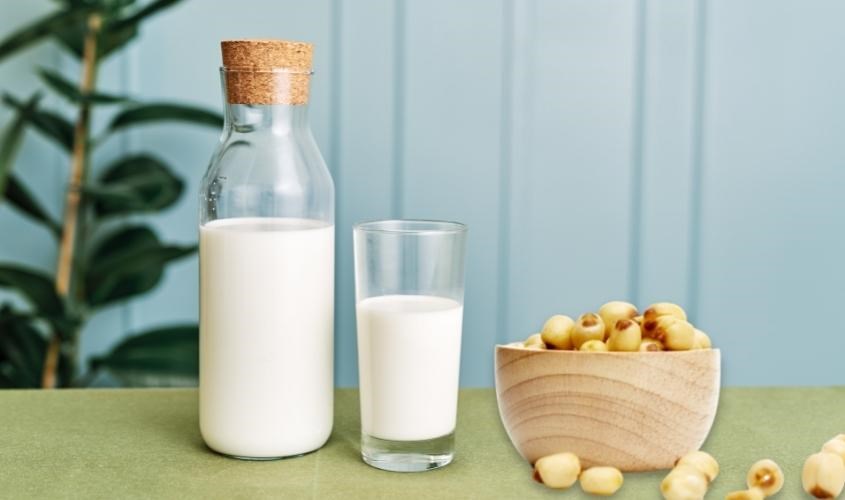 Sữa hạt sen tốt cho hệ xương khớp