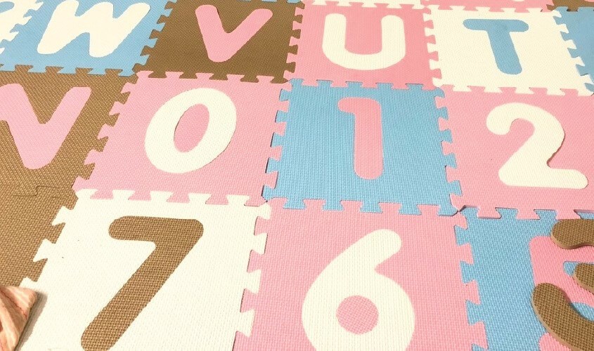 Thảm ghép màu Pastel 