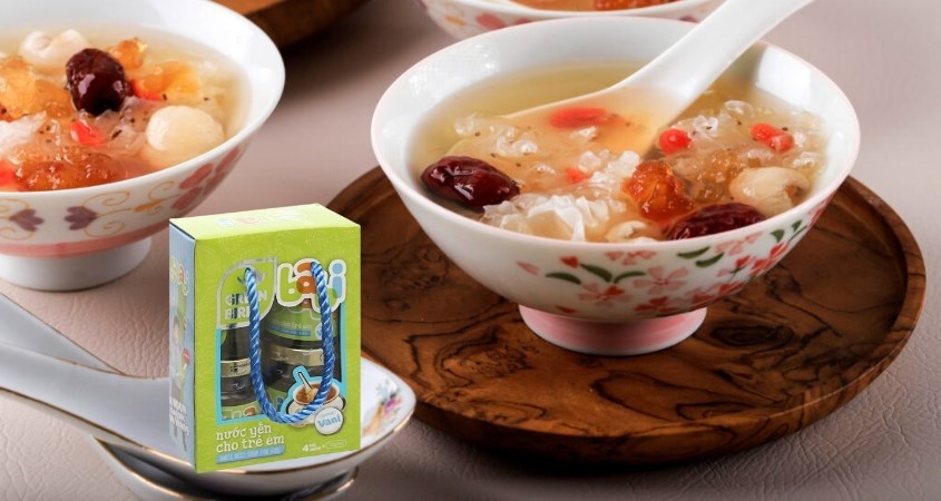 Lốc 4 hũ nước yến Green Bird Babi 72g dùng được cho cả trẻ em