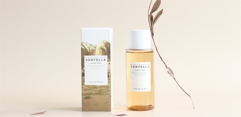 Toner phục hồi da Skin1004 Madagascar Centella Toning chiết xuất Rau Má 210 ml