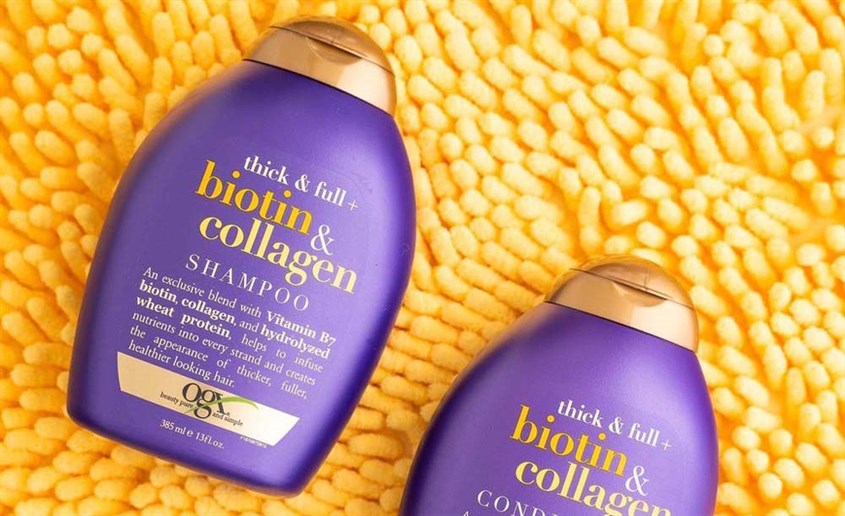 Dầu gội OGX Thick Full Biotin Collagen 385 ml