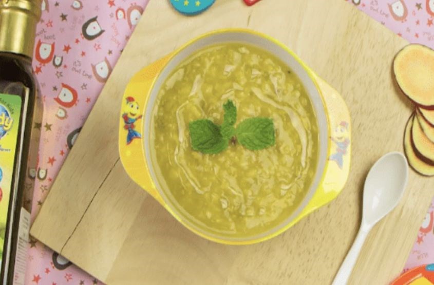 Bột gan gà ăn dặm thơm ngon, bổ dưỡng. Ảnh: Internet