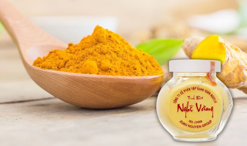 Tinh bột nghệ vàng Xuân Nguyên hũ 75g