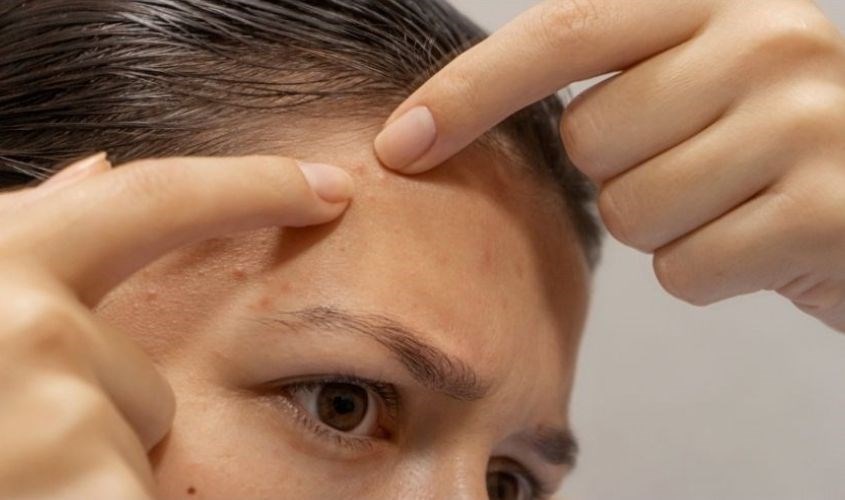 Cậy nặn khiến da dễ bị nhiễm trùng, các vết mụn dễ lây lan