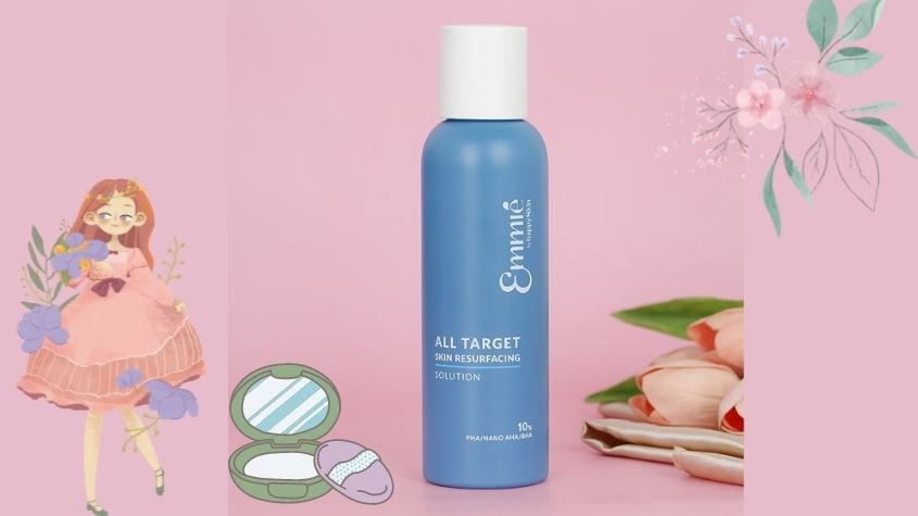 Dung dịch tẩy tế bào chết và tái tạo da mặt Emmié 10% PHA/NANO AHA/BHA 160 ml
