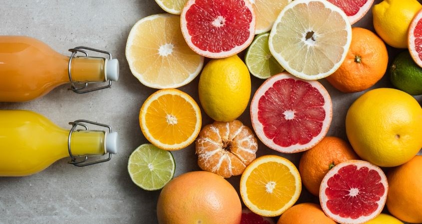 Thực phẩm giàu vitamin C giúp kích thích tăng sin Collagen hiệu quả