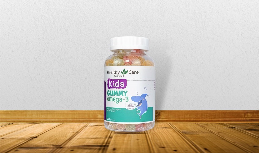 Kẹo Healthy Care Gummy Multivitamin bắt mắt, hương vị thơm ngon