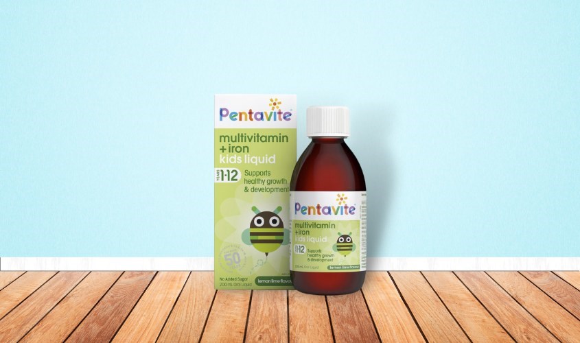 Pentavite Multivitamins giúp bổ sung các loại vitamin thiết yếu
