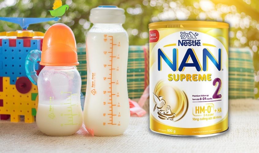 Sữa Nan Supreme có nhiều công dụng tốt cho bé
