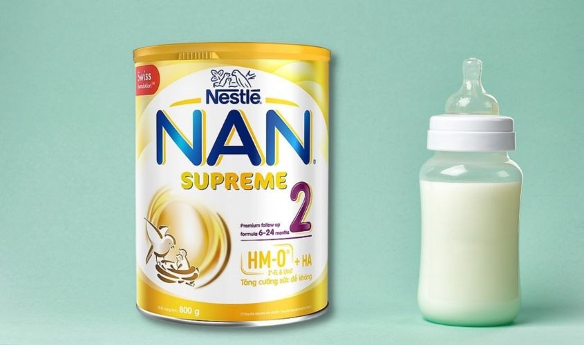 Sữa Nan Supreme có giá thành khá hợp lý