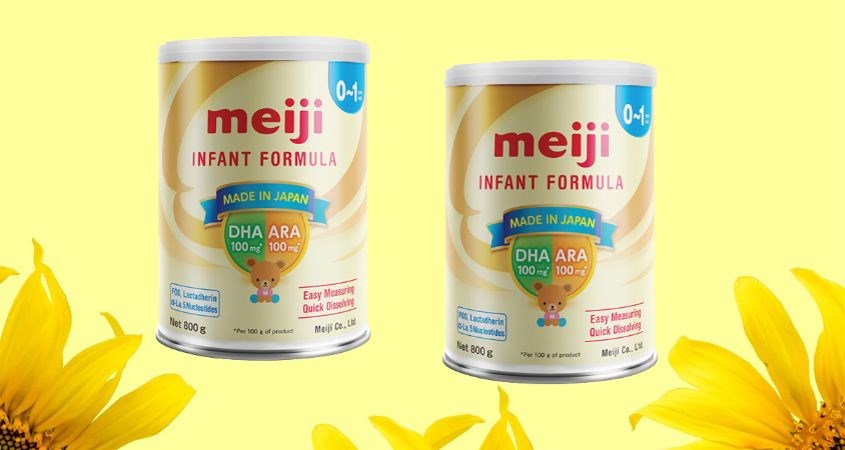 Sữa bột Meiji Infant Formula 800g (0 - 12 tháng)
