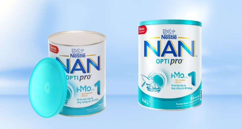 Sữa bột NAN Optipro số 1 900g (0 - 6 tháng)