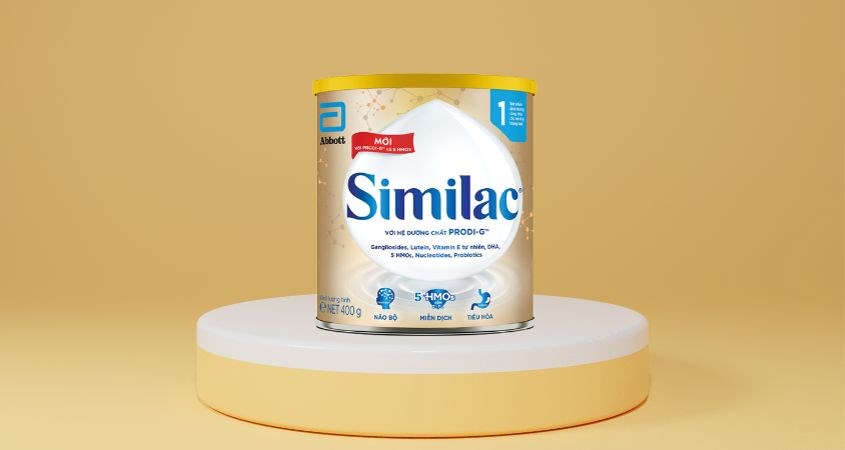 Sữa bột Similac 5G số 1 400g (0 - 6 tháng)