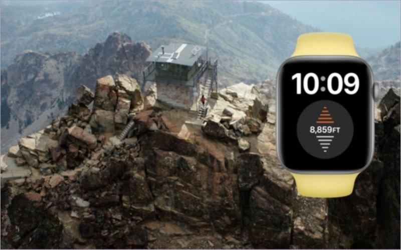 Apple Watch Series 6 tích hợp cảm biến đo độ cao theo thời gian thực mới mẻ 