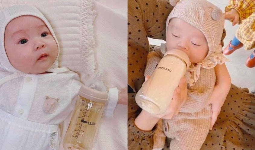 Bình sữa Moyumm là người bạn thân thiện với bé