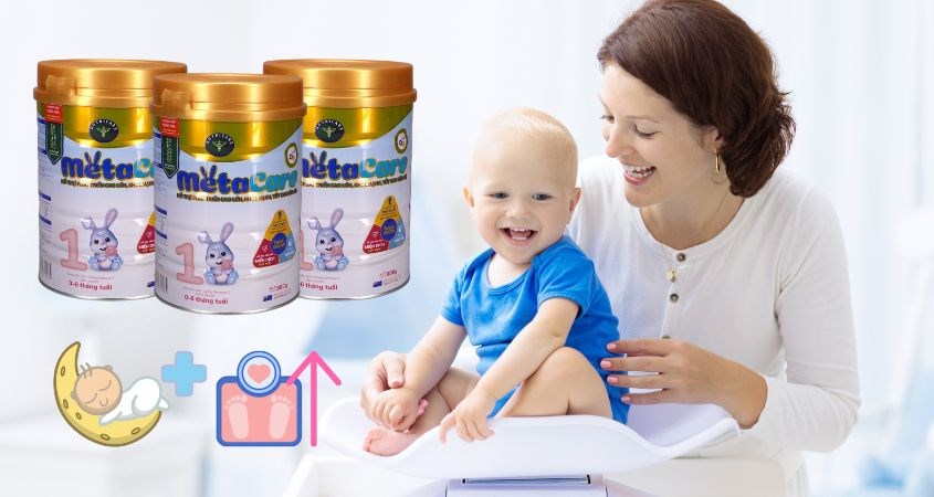 Sữa MetaCare giúp trẻ ăn ngon, ngủ khỏe