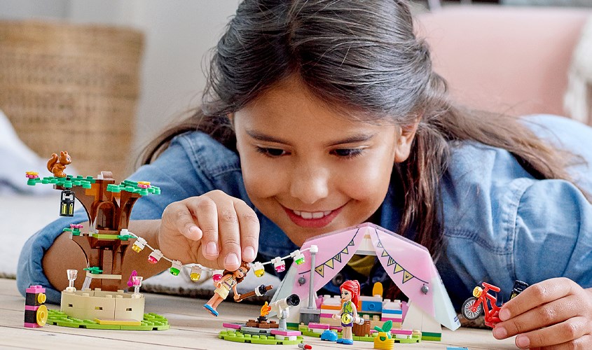 Đồ chơi lắp ráp cắm trại ngoài trời Lego Friends 41392LG (241 chi tiết)