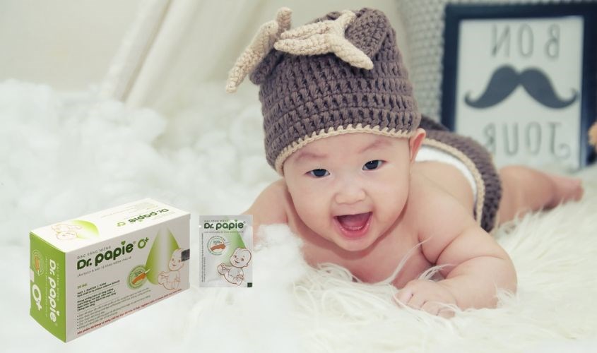 Gạc răng miệng Dr. Papie sợi Polyester (Từ 0 - 3 tuổi) Gạc răng miệng Dr. Papie sợi Polyester (Từ 0 - 3 tuổi)