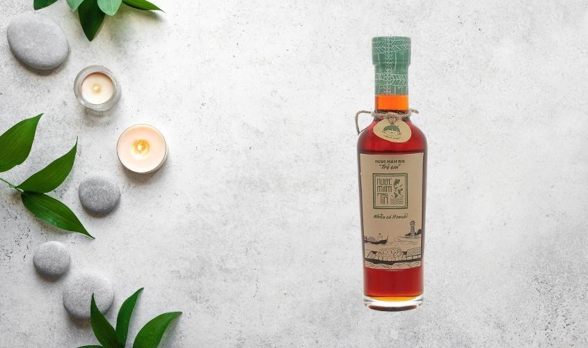 Nước mắm Tĩn ăn dặm cho bé 42°N chai 250 ml