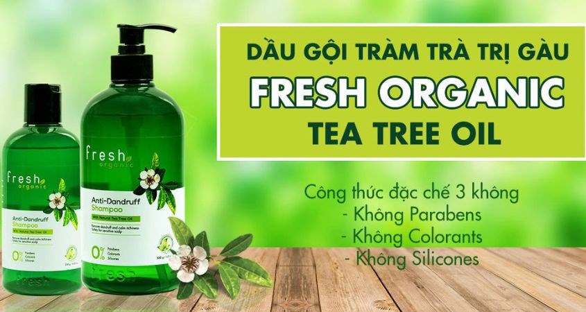 Dầu gội thảo dược Fresh Organic Tea Tree Oil