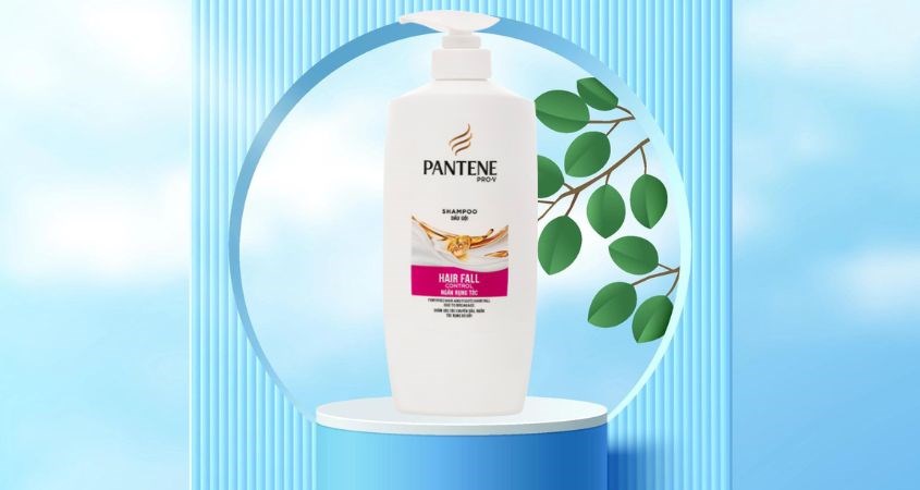 Dầu gội Pantene Pro-V ngăn rụng tóc 650 ml có hương thơm tự nhiên dịu nhẹ 