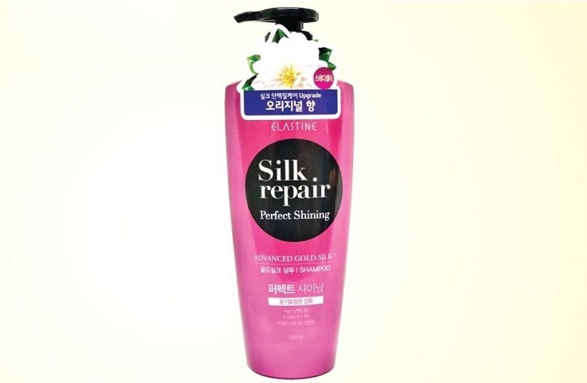 Dầu gội Elastine Silk Repair Perfect Shining Gold Silk