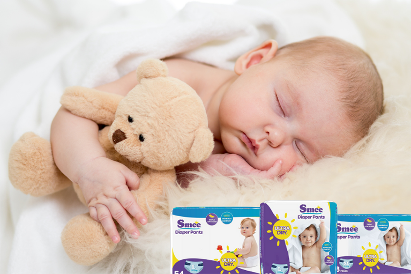 Bỉm Smee là sản phẩm dành cho bé được sản xuất tại Malaysia