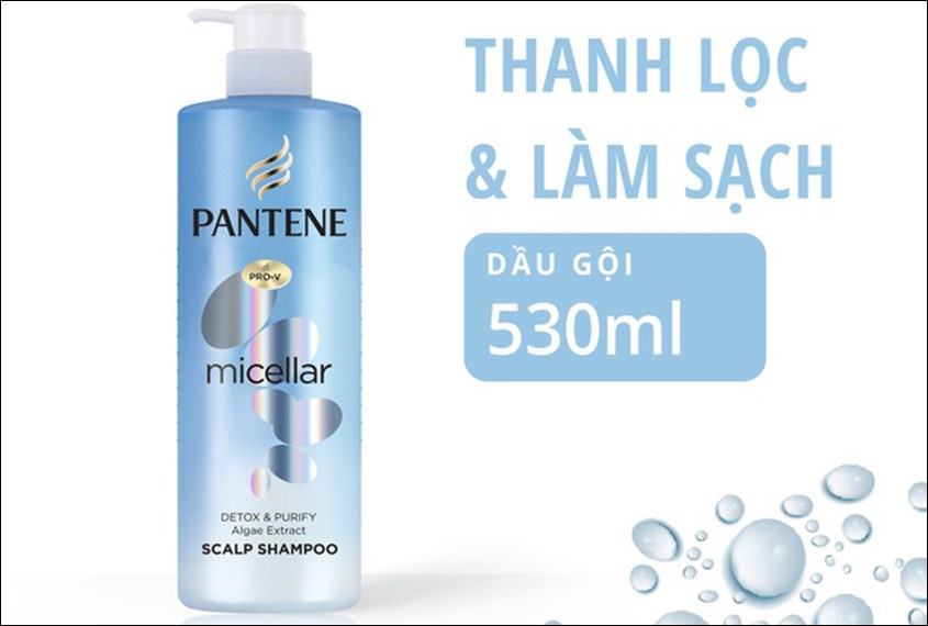 Dầu gội Pantene Pro-V Micellar