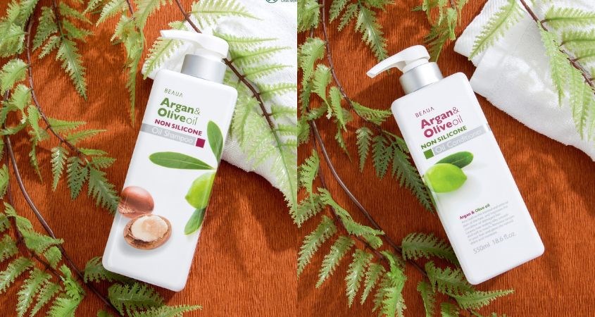 Dầu gội BEAUA chiết xuất dầu Olive & Argan