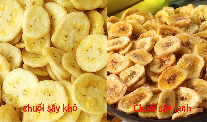 Điểm khác nhau giữa công nghệ sấy khô và sấy lạnh