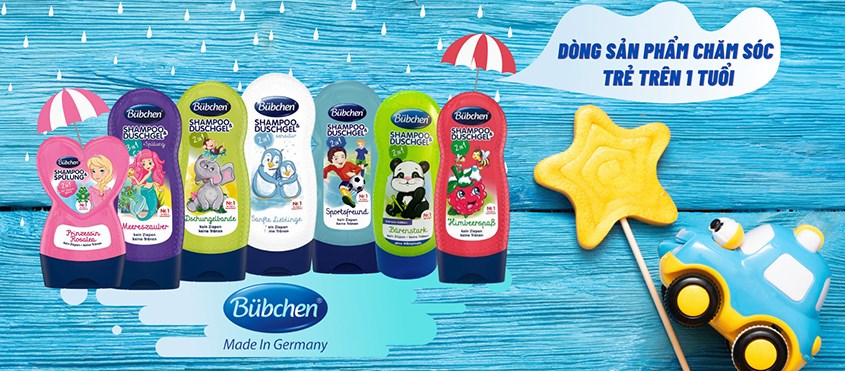 Sữa tắm Bubchen có những ưu điểm vượt trội an toàn cho da bé