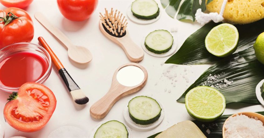 Mặt nạ cà chua và dưa leo