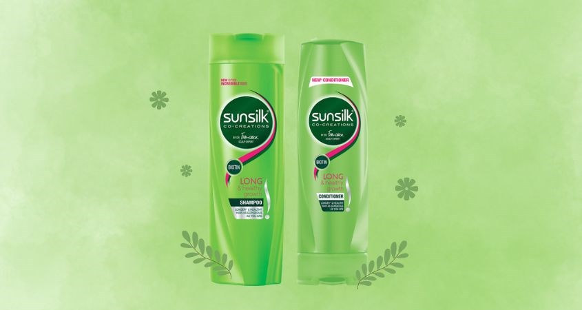 Dầu gội Sunsilk xanh – Dưỡng dài mượt