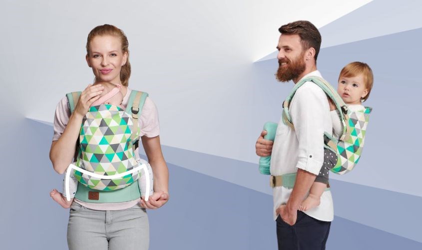 Địu em bé Kinderkraft KK.NINO cho bé từ 3 tháng tuổi