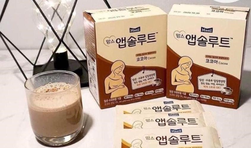 Sữa bầu Maeil được đóng gói tiện lợi với hàm lượng dinh dưỡng cao