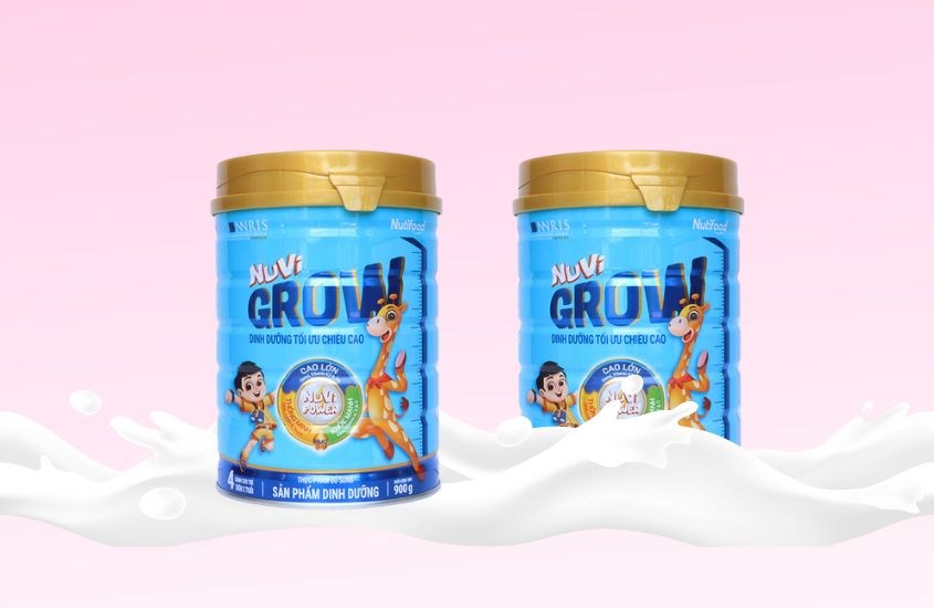 Sữa bột Nutifood NuVi Grow Sữa bột Nutifood NuVi Grow
