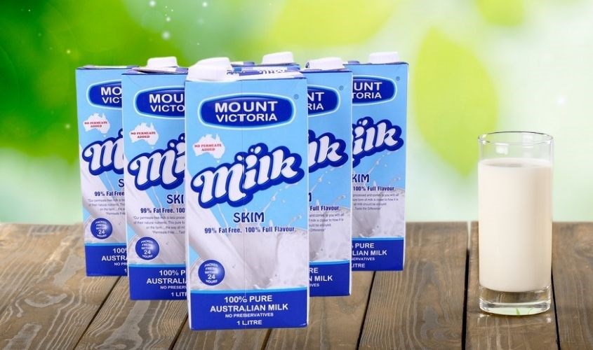 Sữa Mount Victoria tách kem Sữa Mount Victoria tách kem